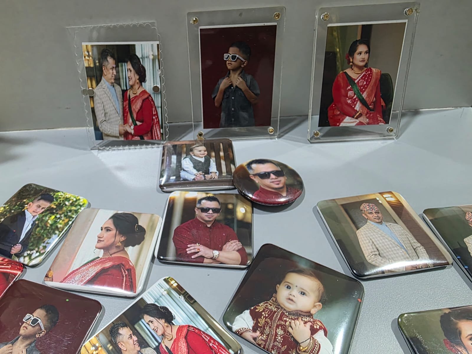 Personalized Memories — Freeze Magnet | Vatsya Photo Booth Kathmandu