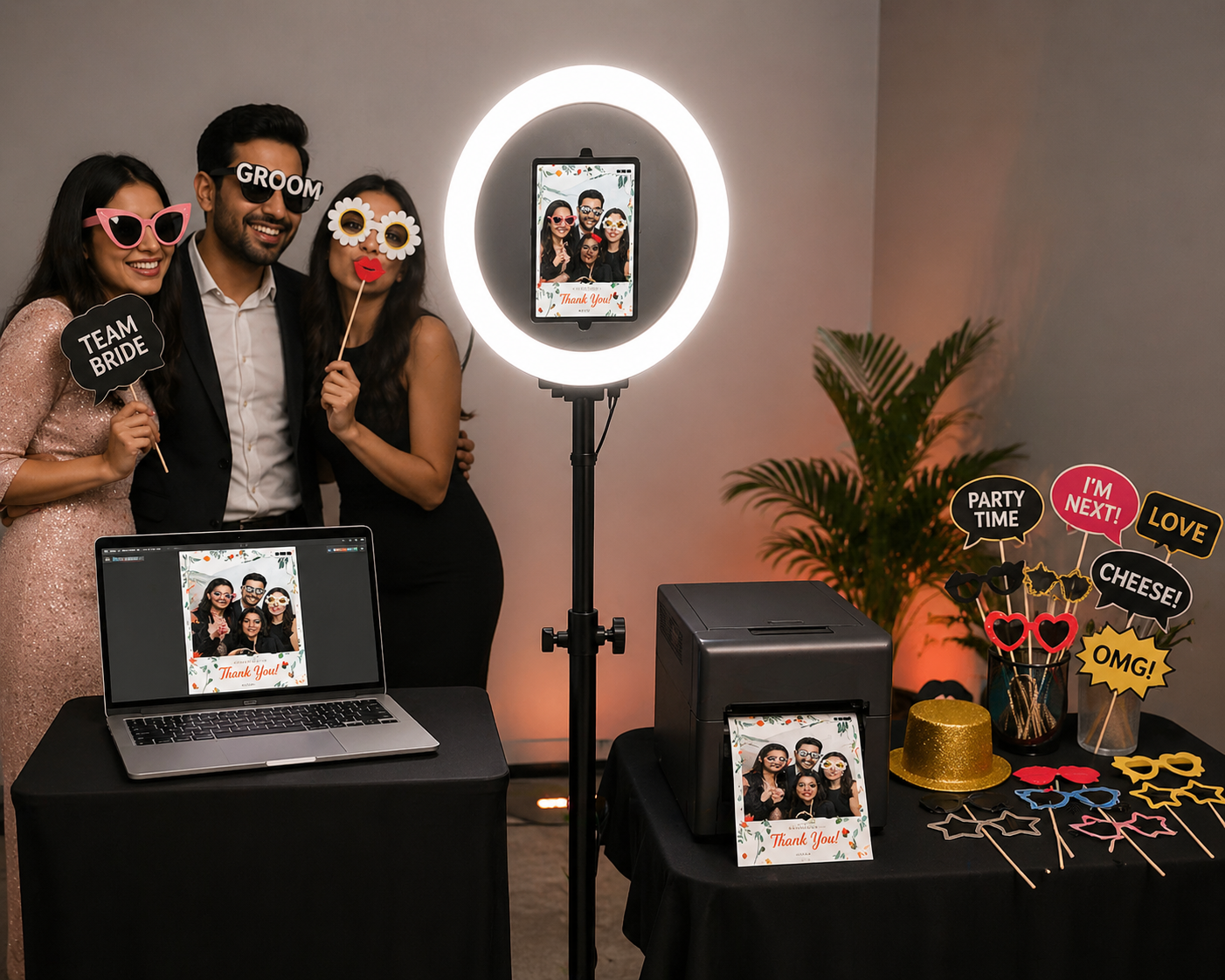 Ring Light Portrait — Ring Light Booth | Vatsya Photo Booth Kathmandu